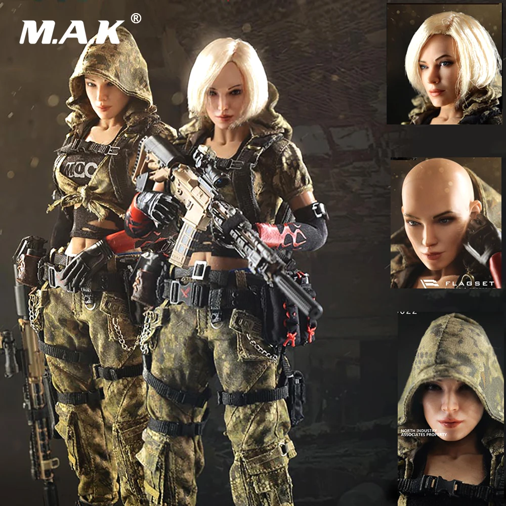 

In stock Collectible FLAGSET 1/6 DOOMSDAY WAR SERIES END WAR DEATH SQUAD "U" Umir with Dog Suit (73022) for Fans Gifts