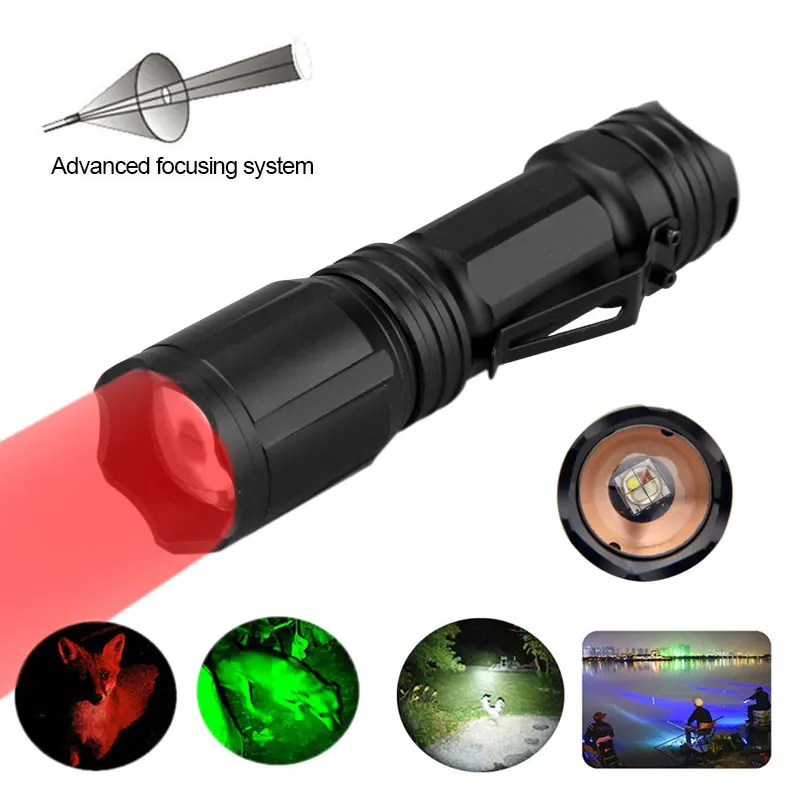 Новейший 10 Вт Тактический RGBW 4 цвета в 1 многоцветный скаутский светильник Lanterna страйкбол вспышка светильник охотничий оружейный светильник пистолет светильник