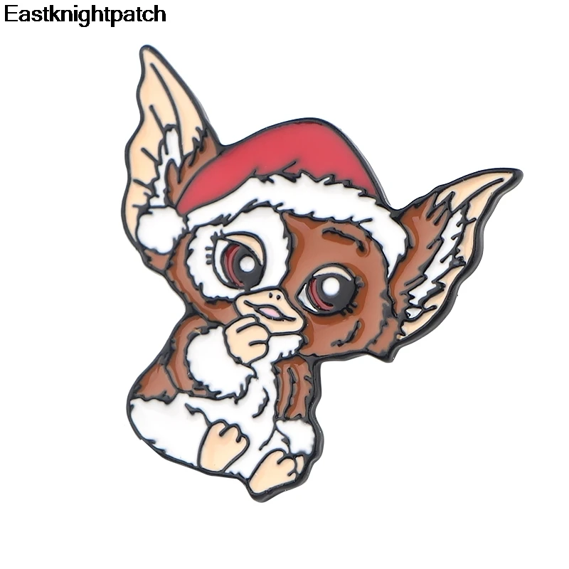 12 шт./лот Gremlins пара мультфильм цинковый сплав галстук булавки футболки значки Сумка Одежда Кепка рюкзак броши для обуви для мужчин или wemen E0987