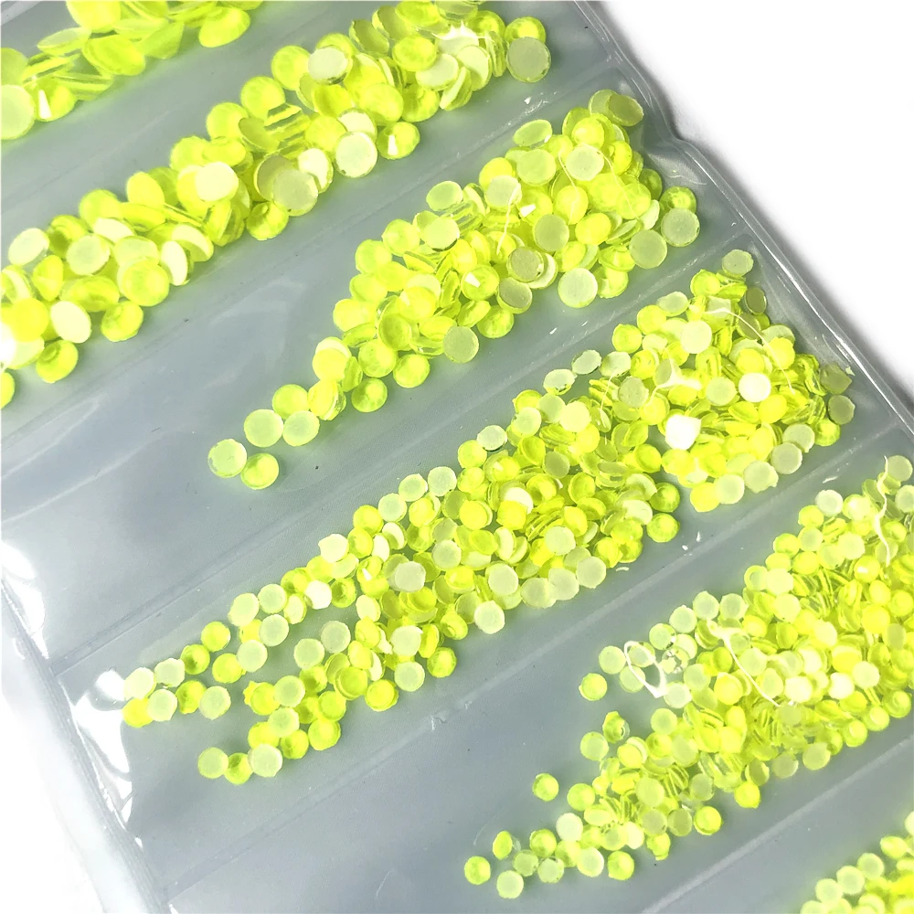 1100 шт. разноцветные блестящие украшения в виде драгоценных камней|Стразы и