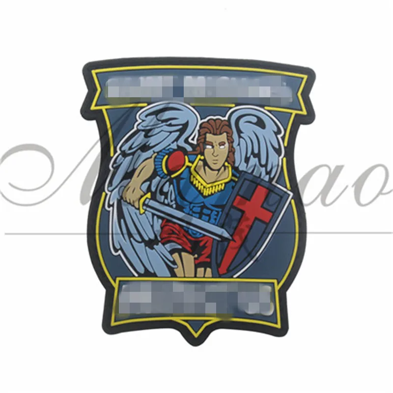 Св. Майкл защищает боевой дух Американских Тактических сил армейский значок 3D ПВХ Боевая нашивка