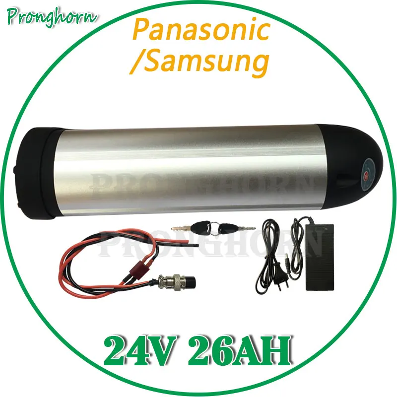 24V 9Ah 12Ah 15Ah 18Ah 21AH 23Ah 25Ah для е-байка Применение для samsung/аккумуляторы panasonic литиевая бутылка Батарея с 20A BMS 29.4V2A Зарядное устройство