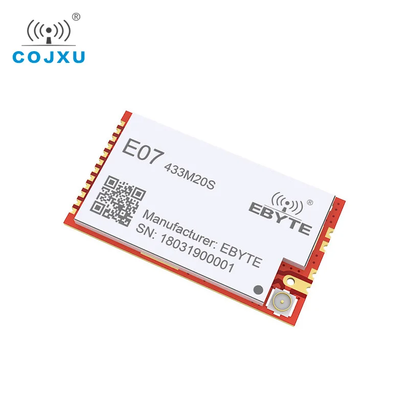 E07 433M20S CC1101 433 МГц 100 мВт rf модуль 20dBm дальний SMD PA приемопередатчик IPEX передатчик и