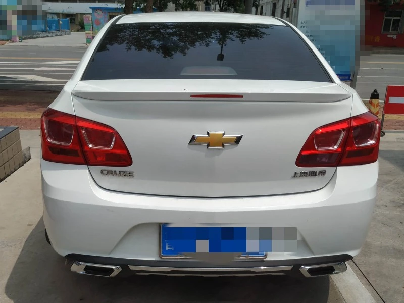 Для Chevrolet Cruze задний бампер диффузор защитные бамперы красиво украшенные для Chevrolet Cruze обвес бампер