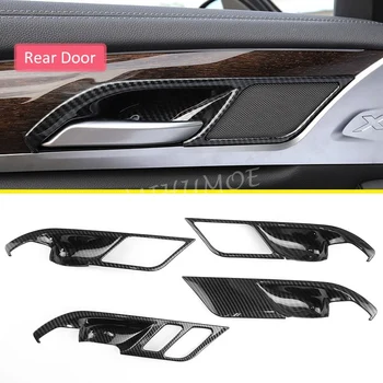 

Carbon Fiber LHD Interior Door Handle Trims Cover For BMW X4 G02 X3 G01 2018 2019 2020