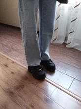 Vaqueros de cintura alta para mujer, Pantalones rectos de pierna ancha a la moda, holgados, cómodos, informales, ropa de mezclilla, pantalones bombachos
