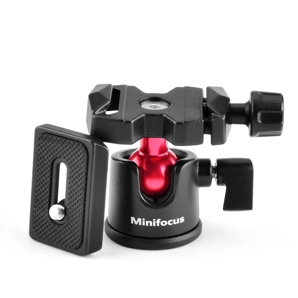 Tripod Ball Head 360 Degree Rotating Panoramic Ballhead w 1/4 Quick Shoe Plate for DSLR Camera Video Camcorder Tripod Monopod tripod ball head,camera panoramic head