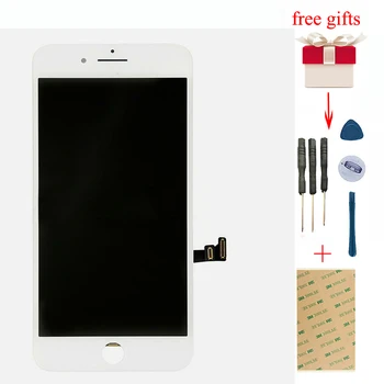 

10pcs / Lot LCD For iphone 8 Plus LCD Display Screen and Touch Screen Digitizer Assembly Black / White