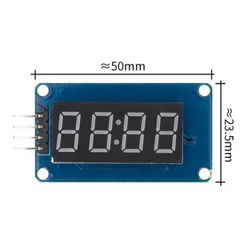 

10pcs/lot 4 Bits Digital Tube LED Display Module With Clock Display TM1637