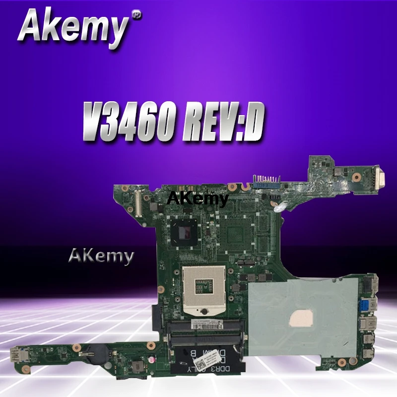 

CN-0JK5GY JK5GY FOR DELL VOSTRO 3460 V3460 laptop motherboard DA0V08MB6D2 DA0V08MB6D1 REV:D mainboard NOTEBOOK PC