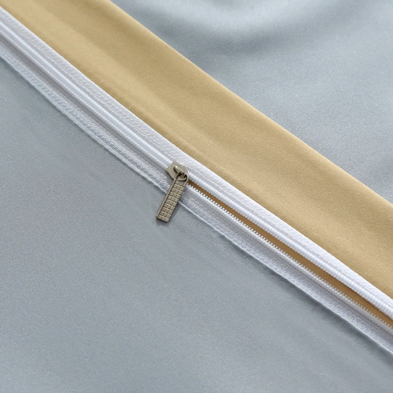 Liv-Esthete, роскошный комплект постельного белья из шелка серебристо-серого цвета, шелковистый пододеяльник, набор постельного белья для здоровья, наволочка, плоский лист