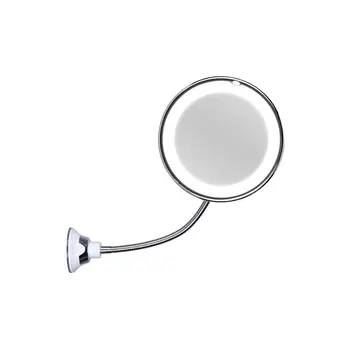 

My Flexible Mirror Desktop Mirror Headlights Makeup Light 360 Degree Suction Cup Adjustable Magnifying Glass
