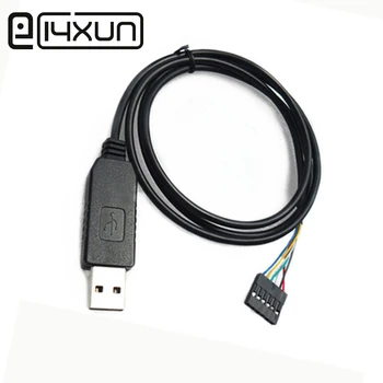 

EClyxun USB 2.0 to Serial Adapter FT232 / FT232BL Flash line USB to TTL download line with CTS RTS Connector with OD4.0mm Cable