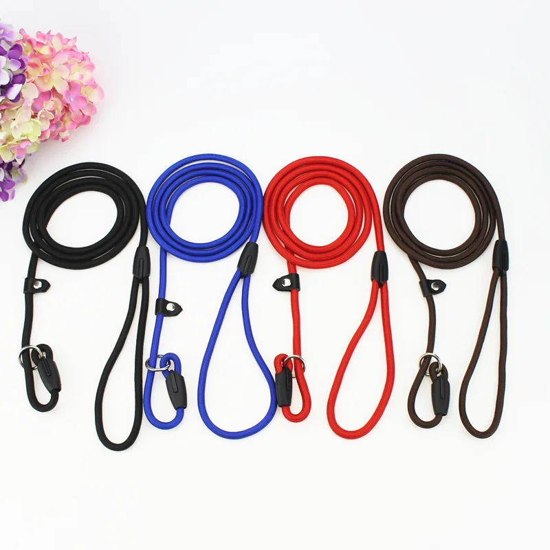 

High Quality Collar Lead Pet Dog Leash Rope Nylon Adjustable Training Lead Pet Dog Leash Dog Strap Rope Traction Dog Harness
