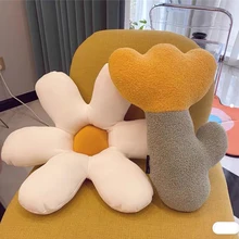

28~48cm Soft Tulip Flowers Plushies Colorful Stuffed Plants Decor Pillow Yellow Orange Blue Red For Sofa Chair Bed Ladies Gift