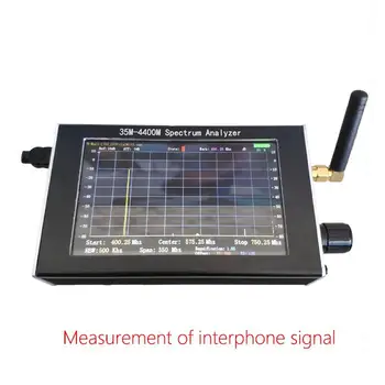 

MeterMall Spectrum Analyzer Handheld 35M-4400M Simple Measurement of Interphone Signal