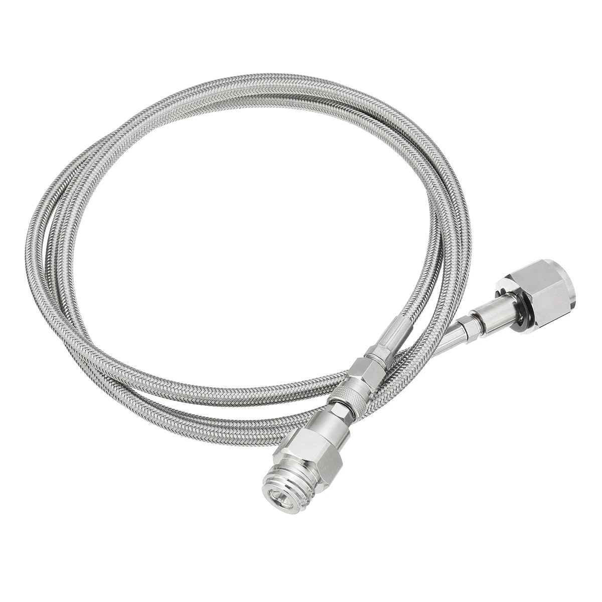

CO2 for SodaStream Soda Club To External CGA320 Tank Direct Adapter and Hose Kit 60inch Braided Hose