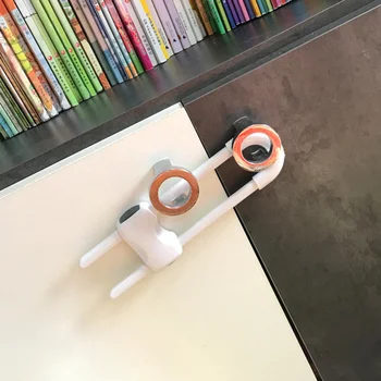 

7Pcs Children Safety Locks U shape Anti-pinch Protective Lock for Cabinets Doors Drawers (White)