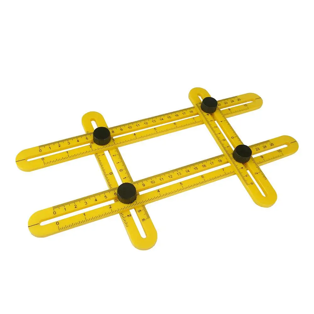 A2 Multi Template Tool Angle Measuring Protractor Ruler Builders
