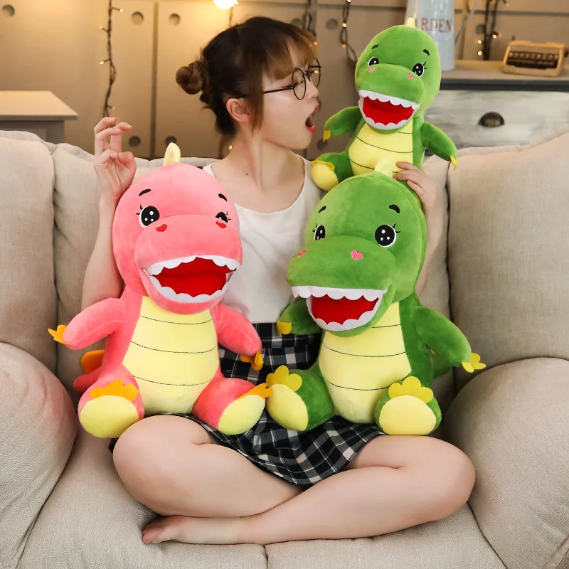 

New 1pc 35/55/70cm Simulation Dinosaur Plush Toys Stuffed Animals Pillow Tyrannosaurus Rex Dolls Kids Girls Gifts