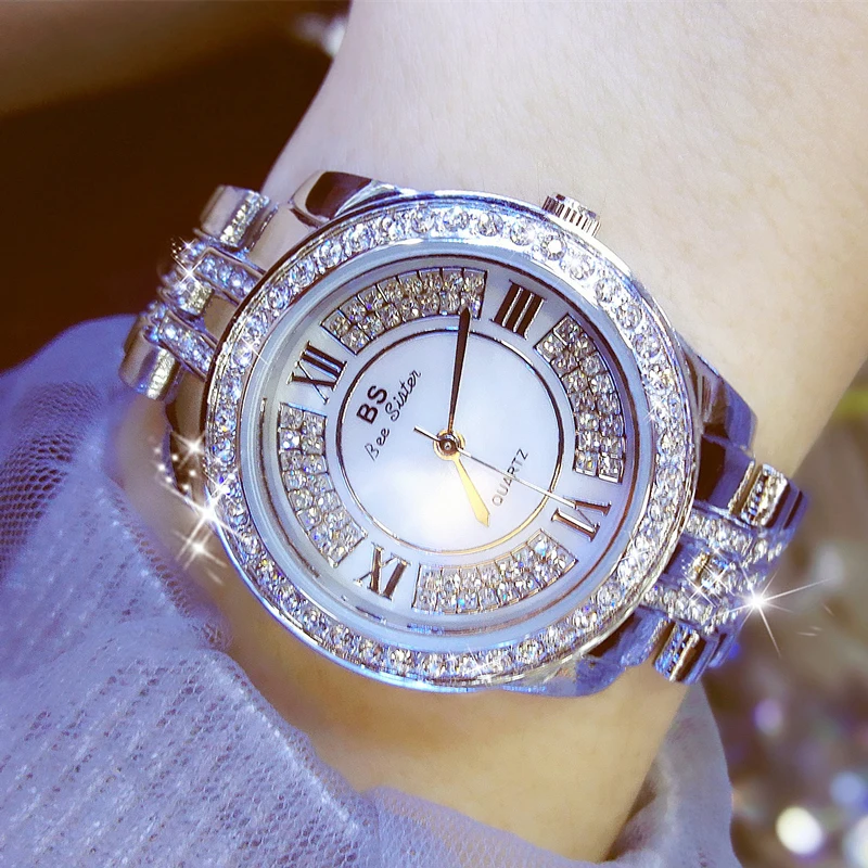 Relogio Feminino женские часы 2019 брендовые роскошные элегантные Серебряные наручные с