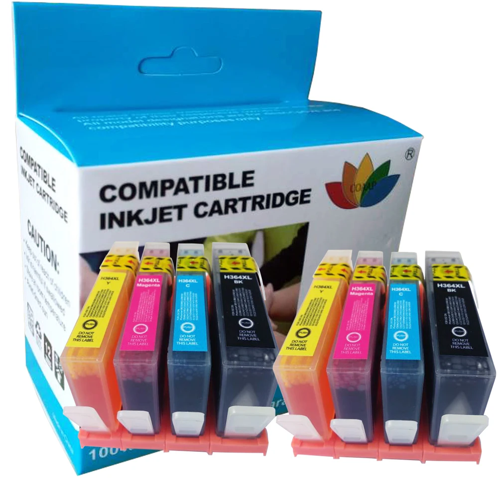8PK совместимый чернильный картридж для hp 364XL 364 Officejet 4622 4620 4610 Photosmart B110a B110C B110D B110E