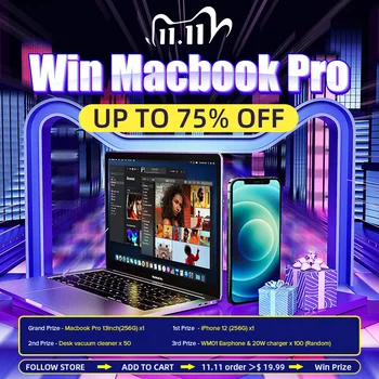 

Baseus Aliexpress Global Shopping Festival Guide on NOV. 11th - 12th