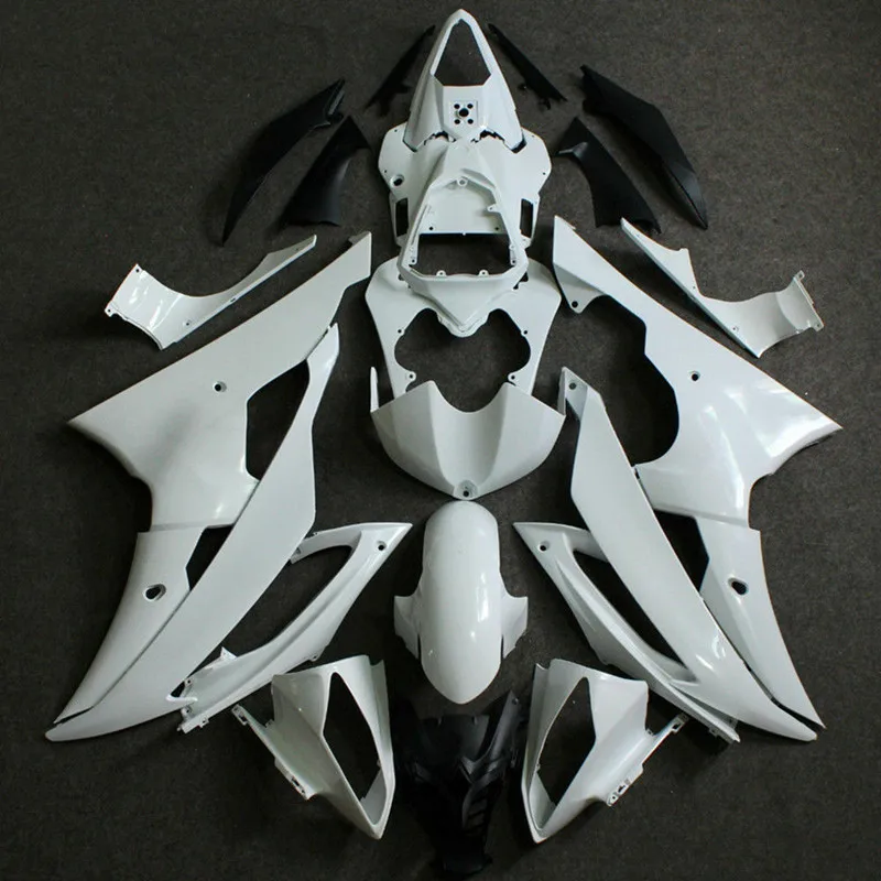 ZXMT Unpainted Fairing Kit Bodywork For Yamaha YZF R6 2008- 09 10 11 12 13 14 15 UV light curing paint