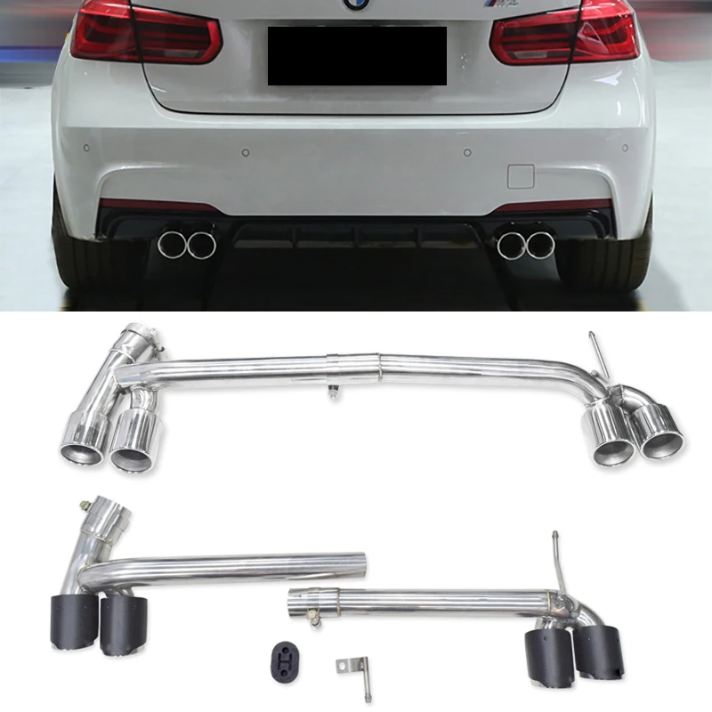 1 Set Car Exhaust Pipe 304 Stainless Steel Muffler Tip For 13 16 Bmw F30 3i 318i M Sport 3 Series Exhaust Tip Tailpipe Muffler Muffler Muffler Exhaust Pipemuffler Pipe Aliexpress