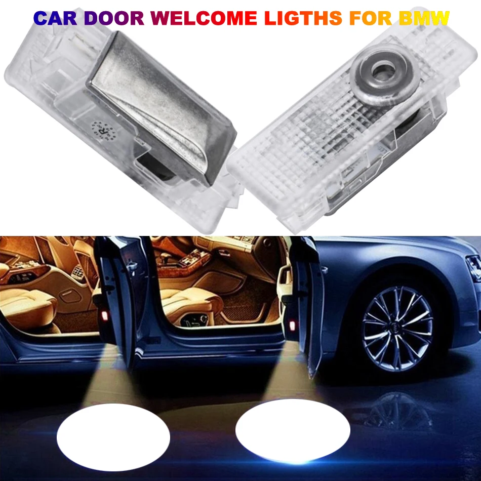 

E93 E91 E90 E64 Car LED Door Welcome Light X5 F15 G30 F20 F21 F45 Luces Para Auto Interior Projector Logo coche Lights For BMW