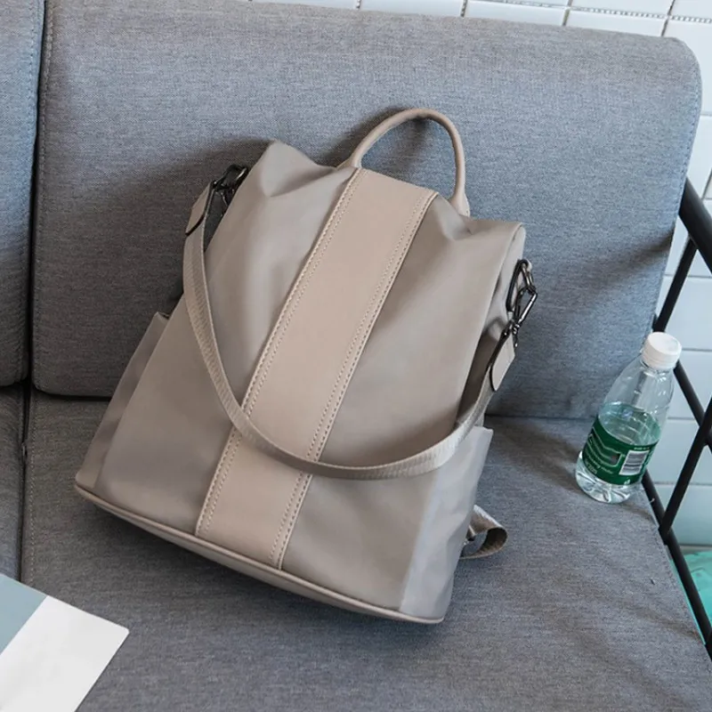 Mochila para mujer, bolso antirrobo, impermeable, con cremallera, correa ajustable ligera, mochilas NOV99