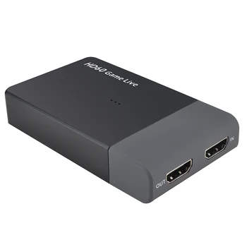 

1080P HD Video Card Live Streaming Durable USB 3.0 Audio Device Adapter Recorder Box Black Game Free Drive Grabber