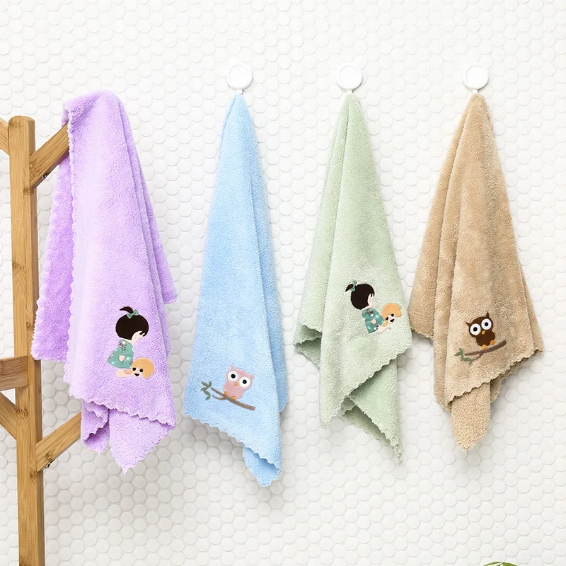 

Kerchief Gift Box Face Wash Small Tower Women's Square Soft Absorbent Cute Small Three Article Household Couples Children