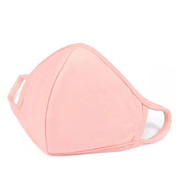 

100pcs mouth face Masks spring summer Black white grey pink cotton thin 3D masks for men women outdoor sports dust masks