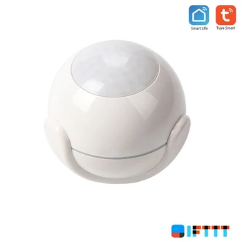 

2.4GHz WIFI PIR Motion Sensor Human Body Sensor Smart Body Movement Wireless Passive Infrared Detector Use With Gateway TUYA App