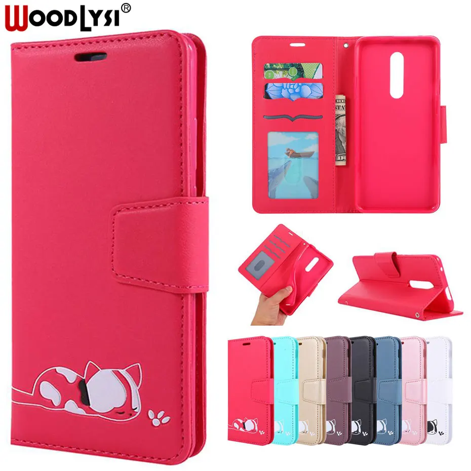 

OnePlus 7 Pro Cute Cat PU Leather Flip Case For OnePlus 7 Pro Wallet Case For OnePlus 7 Pro Cover Funda