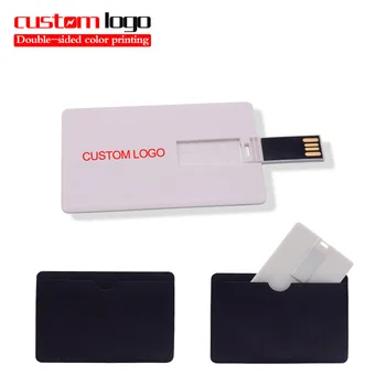 

Custom Logo Print photo Credit Card usb stick 2.0 USB Flash Drive for Photography 4gb 8gb 16gb 32gb 64gb Business Cards Pendrive