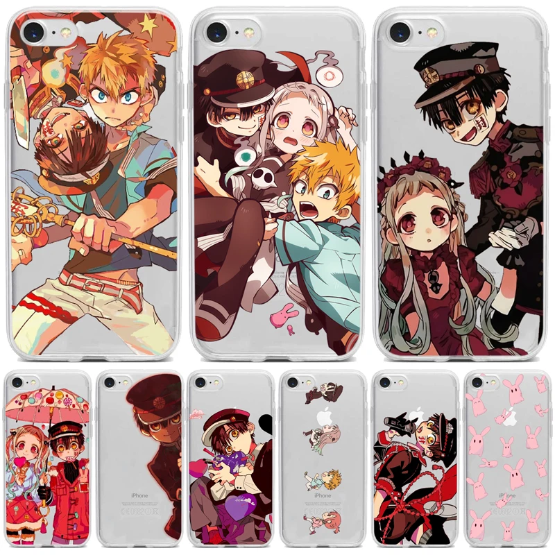 Jibaku Shounen Hanako Kun Toilet-bound Hanako-Kun Silicone Phone Case for iPhone X XR 11Pro 12Mini MAX 6 7 8 Plus SE Cover | Мобильные