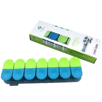 

Travel Portable Food Grade Pill Box Packing Storage Box Weekly Pill Organizer Convenient And Quick Pill Box