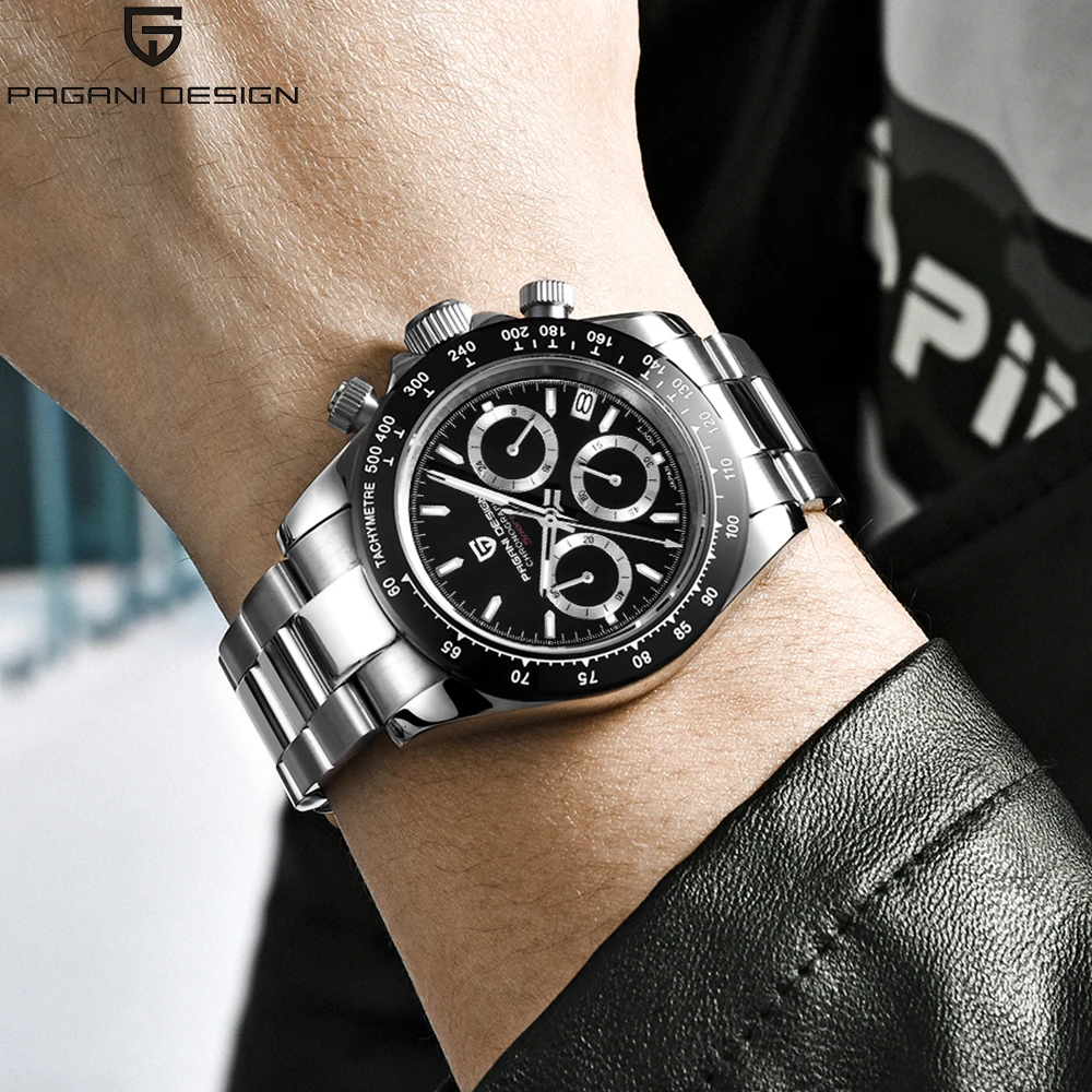 

2020 PAGANI DESIGN Men Watches High End Luxury Quartz Watch Sport Chronograph Watch Men Clock Sapphire Mirror Relogio Masculino