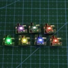 1pc DIY Modeling LED Lamp light Magnetron Switch/Animation Figure plus Light Toys Model Wireless Light Without Battery 2