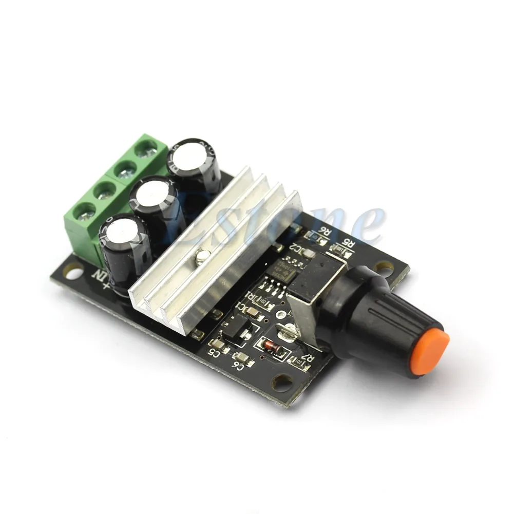 

Top Quality DC 6V 12V 24V 28V 3A PWM Motor Speed Control Switch Controller