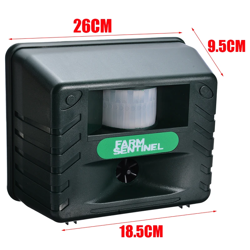 Outdoor Garden Repeller Bird Ultrasonic Repellent Deterrent Seagull Crow Cat Rats Pigeon Scarer Pest Control Repellents