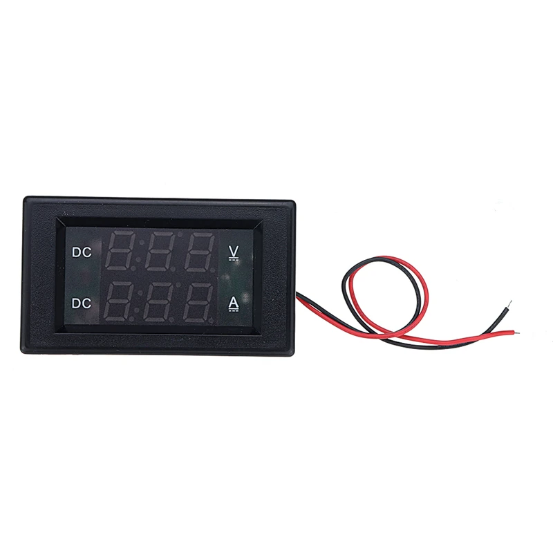 Цифровой DC0 100V 20A Вольтметр Амперметр Красный Зеленый светодиодный двойной