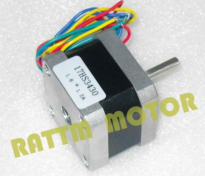 Новые продукты! 10 шт. NEMA17 34 мм/38Oz-in CNC шаговый двигатель/1.2A для 3D принтера/фрезерный станок с ЧПУ/робот