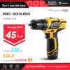 DEKO GCD10.8DU3 10.8V DC New Design Household Lithium-Ion Battery Cordless Drill DIY Electric Screwdriver LED Mini Power Drill ► Photo 1/5