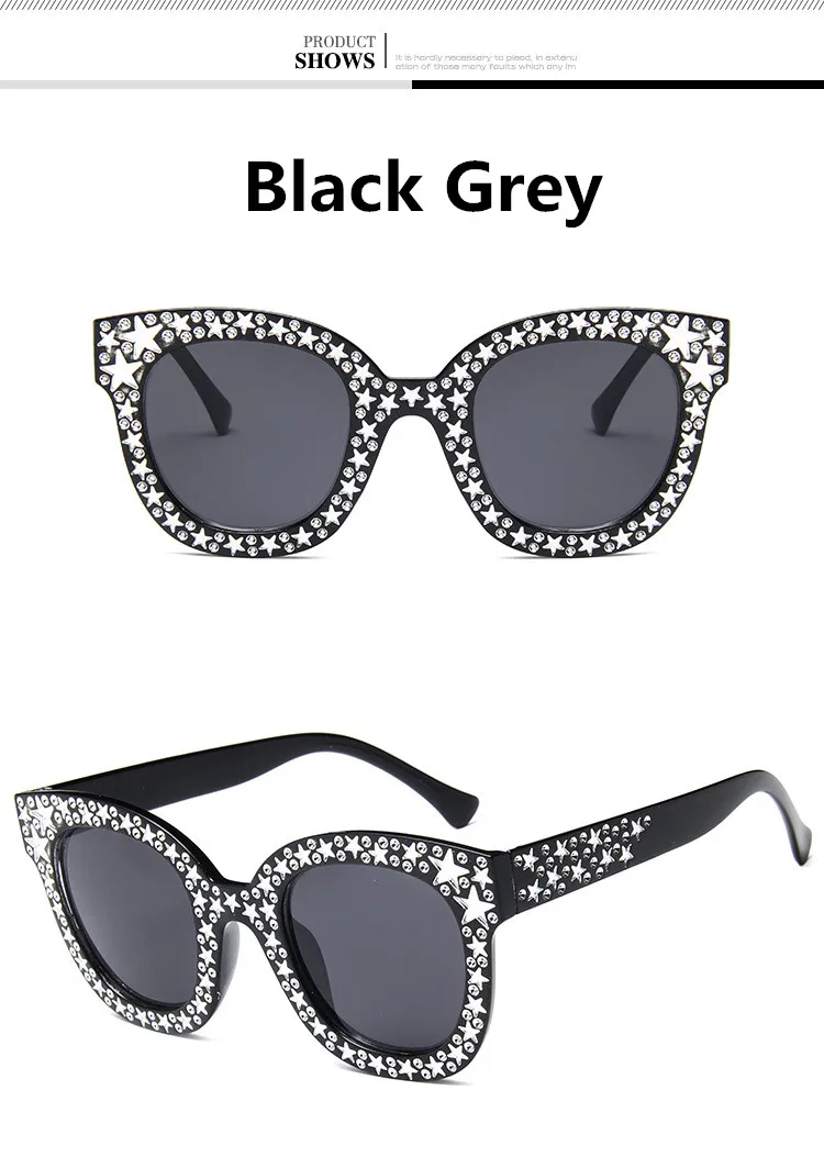 Higodoy модные пластиковые женские брендовые дизайнерские негабаритные градиентные роскошные солнцезащитные очки для женщин UV400