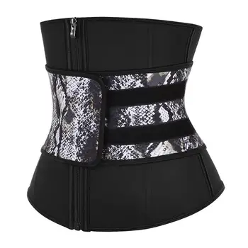 

7 Steel Boned Waist Trainer Corset Cincher Sauna Sweat Sport Girdle Slimming Shaper Abdominal Trimmer Belt Straps Modeling