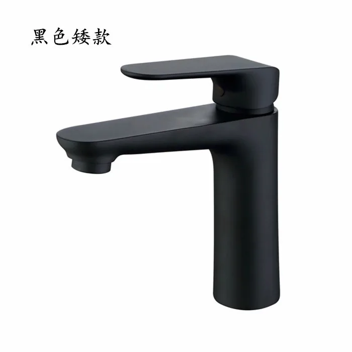 

Kohler Full Copper Black Basin Faucet Northern Europe Shower Room Counter On Basin Toilet Hot And Cold Foramina Singulare Water