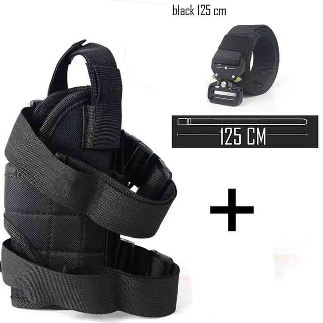 Красный цвет Тактический Пистолет coldre glock revólver coldre pistola Глок для страйкбола caso arma de fuego perna coxa coldre cuisse - Цвет: Красный цвет